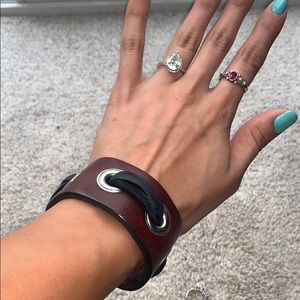 Leather Bracelet Cuff